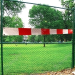 Barrier and Fence Strips - Reflective Fence Strips Red White